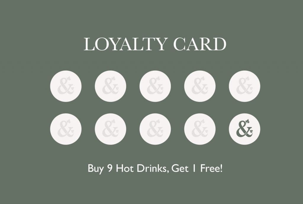 IVY & BOND Loyalty Card
